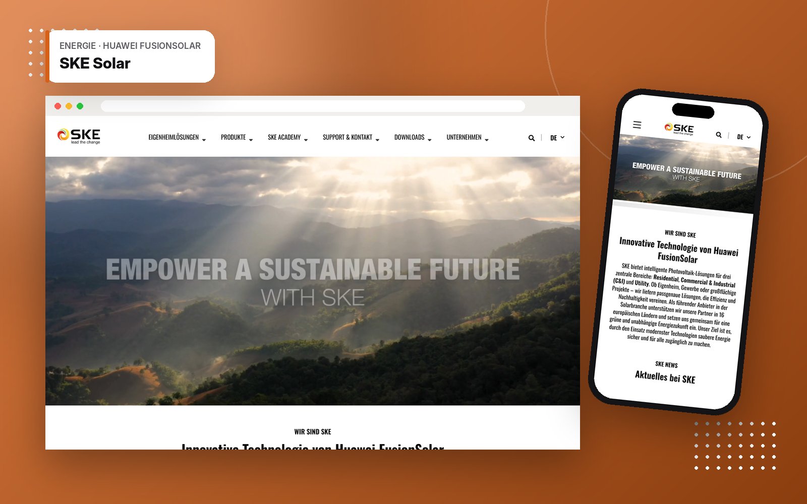 Huawei FusionSolar · SKE Solar