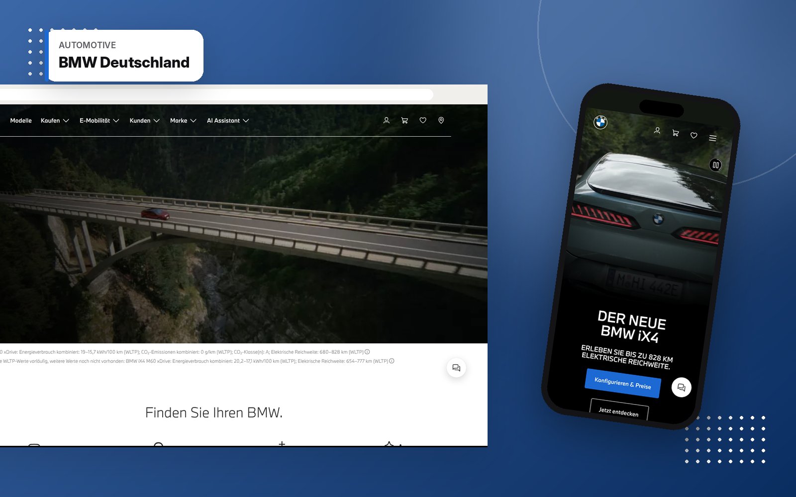 bmw.de auf Laptop und Smartphone